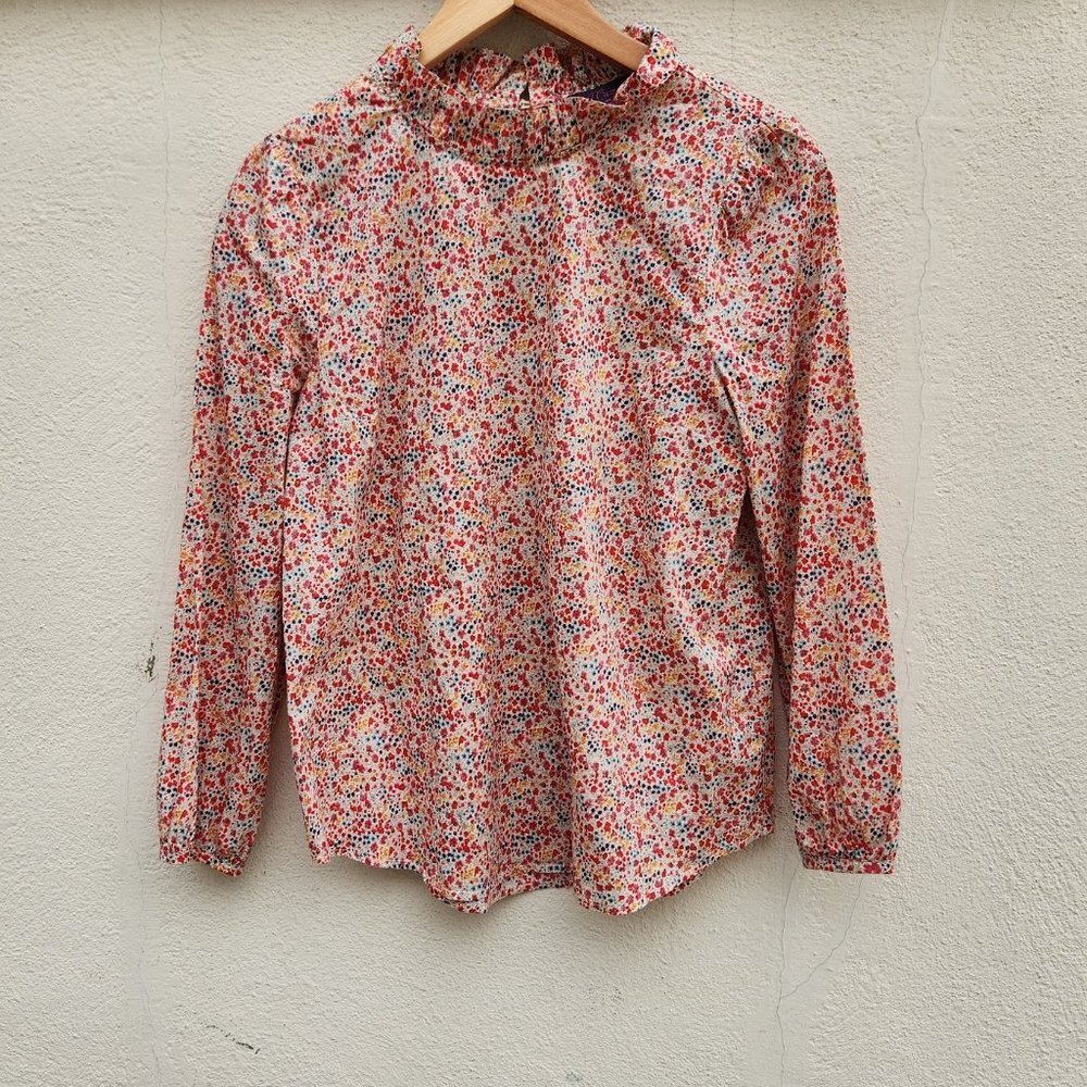 J. Crew Liberty of London Phoebe Floral Top - Picture 3 of 8